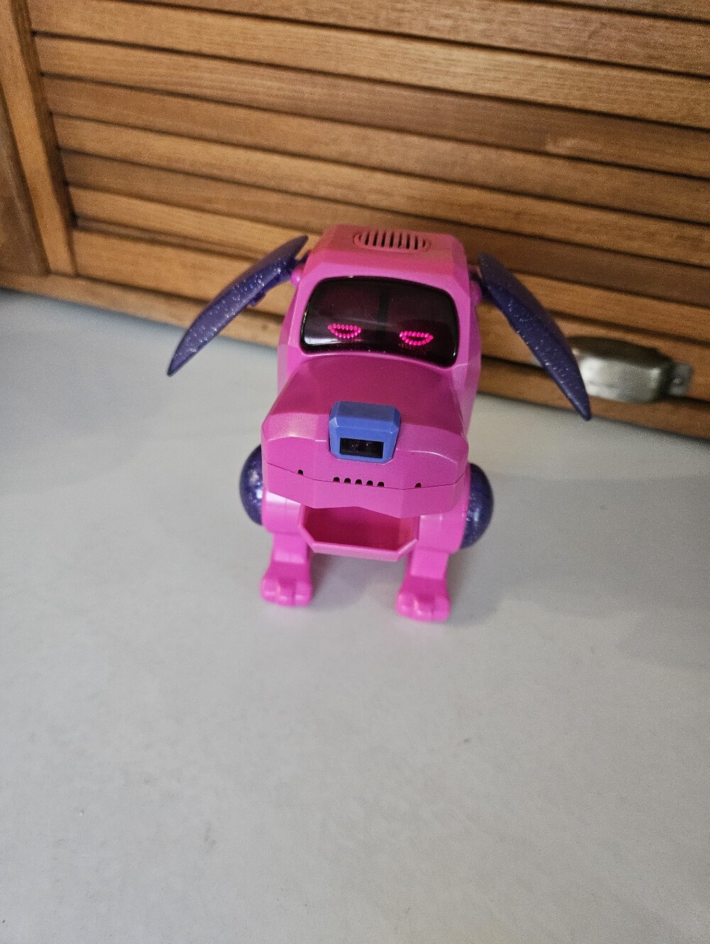 2000 Poo-Chi Pink And Purple Sparkle Working